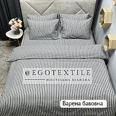 Комплект постільної білизни, колір №93, варена бавовна, арт.637B