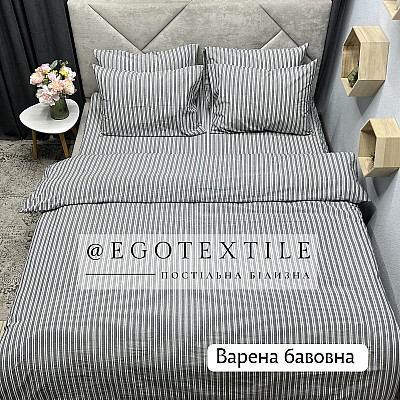 Комплект постільної білизни, колір №93, варена бавовна, арт.637B Комплект постільної білизни, колір №93, варена бавовна, арт.637B