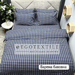 Комплект постільної білизни, колір №47, варена бавовна, арт.639B