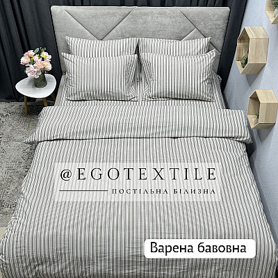 Комплект постільної білизни, колір №92, варена бавовна, арт.640B Комплект постільної білизни, колір №92, варена бавовна, арт.640B