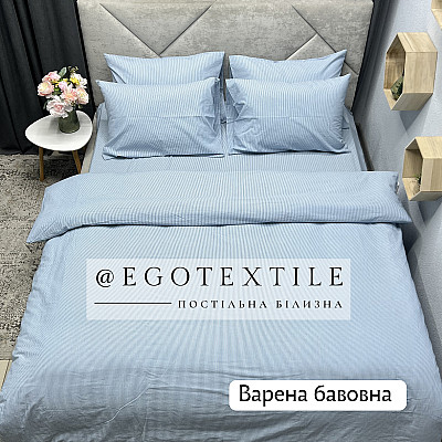 Комплект постільної білизни, колір №86, варена бавовна, арт.646B