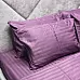Комплект постельного белья, LUX Stripe Sateen, однотонный розовый 509S