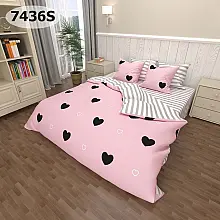 Комплект постельного белья, бязь, 7436S