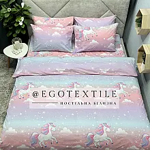 Комплект постільної білизни, бязь, 8254D