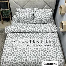 Комплект постільної білизни, фланель, 8800FL