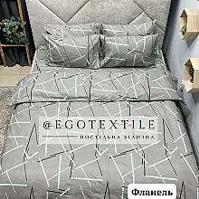 Комплект постільної білизни, фланель, 860FL