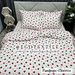 Комплект постельного белья, поплін, 501PL