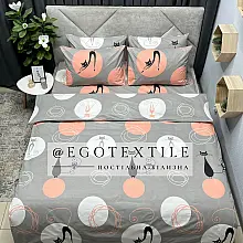 Комплект постільної білизни, бязь, 7675M